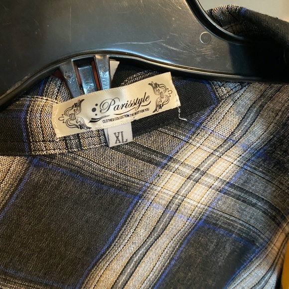 Multicolor Flannel Mens L - Picture 2 of 5